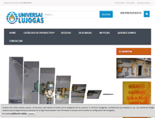 Tablet Screenshot of lujogas.com